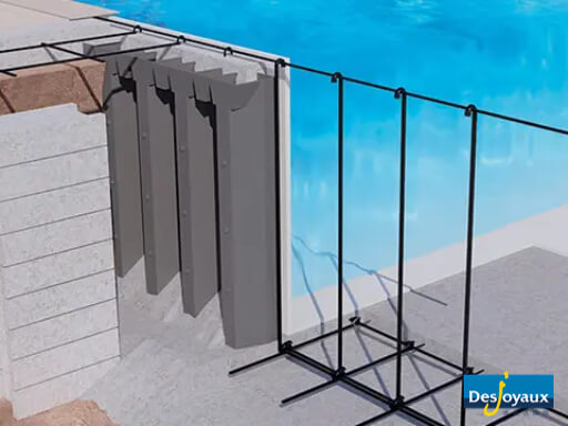 泳池围板结构